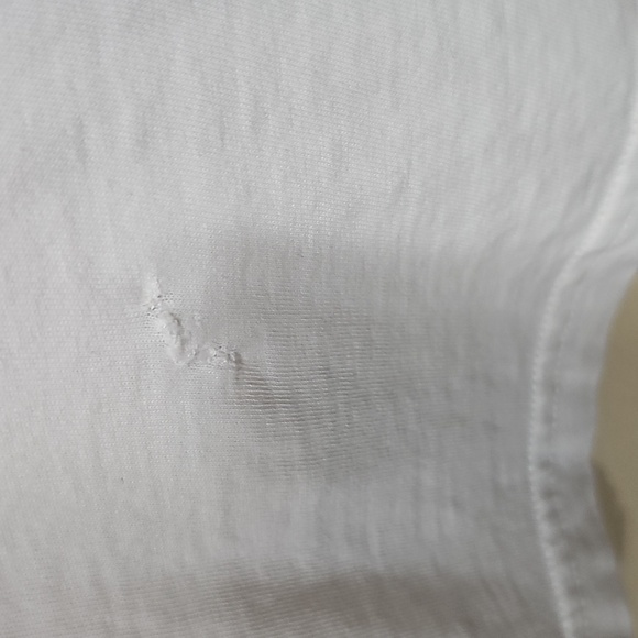 Moschino White and Black Graphic Tee - Picture 8 of 10